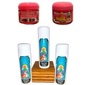 Collectible Pop Art Labels VTG Rachel Perry Spearmint Leaf Revitalizing Lotion